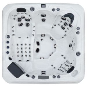 Platinum Spas Superior Whirlpool TOKYO 223 × 223 × 94 Platinum Spas 6 Personen