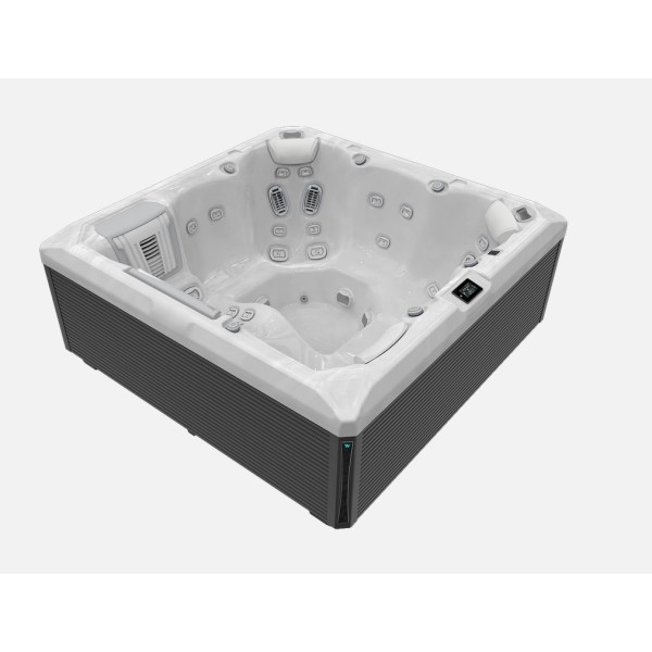 Wellis PEAKLIFE Whirlpool Atlas Life Premium 6 Personen 215 x 215 x 86 cm 43 Düsen