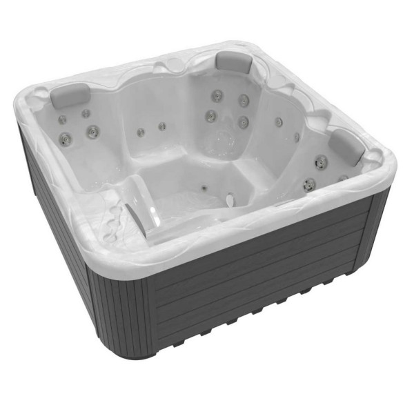 Wellis CLASSICLINE Whirlpool Callisto P&P 3 Personen 200 x 200 x 89 cm 20 Düsen