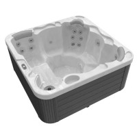 Wellis CLASSICLINE Whirlpool Castor P&P 3 Personen 213 x 160 x 75 cm 42 Düsen