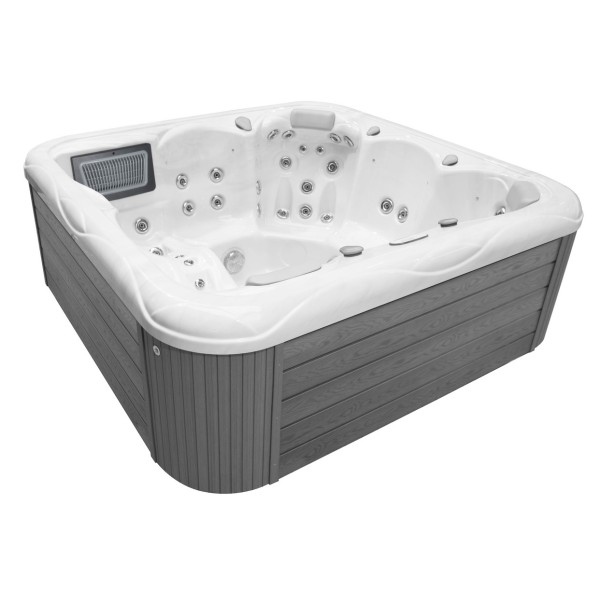 Wellis CLASSICLINE Whirlpool Venus 6 Personen 215 x215 x 86 cm 49 Düsen