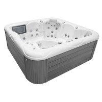 Wellis CLASSICLINE Whirlpool Venus 6 Personen 215 x215 x 86 cm 49 Düsen