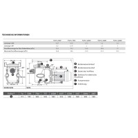 Zodiac Poolpumpe FloPro 75T 0,75 CV 3Phasen Filterpumpe Umwälzpumpe Poolpumpe