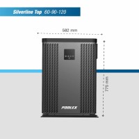 Poolex Silverline Top 6kW VERTICAL Poolheizung Wärmepumpe 230V