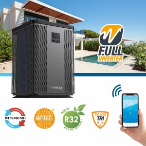 Poolex Silverline Top 12kW VERTICAL Poolheizung...