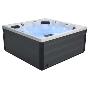 AWT IN 401 eco Sterling Silver 200x200x90 6 Personen Whirlpool HotTub Outdoor