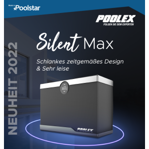 NEU Poolex Silent MAX 155 W&auml;rmepumpe FI WIFI 15kW Poolheizung SilentMAX
